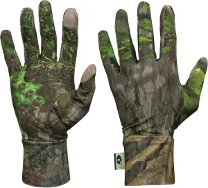 Mossy Oak Mens Lightweight Camo Hunting Gloves