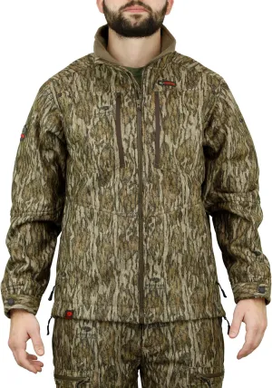 Mossy Oak Men's Sherpa Fleece Lined Camo Hunting Jacket