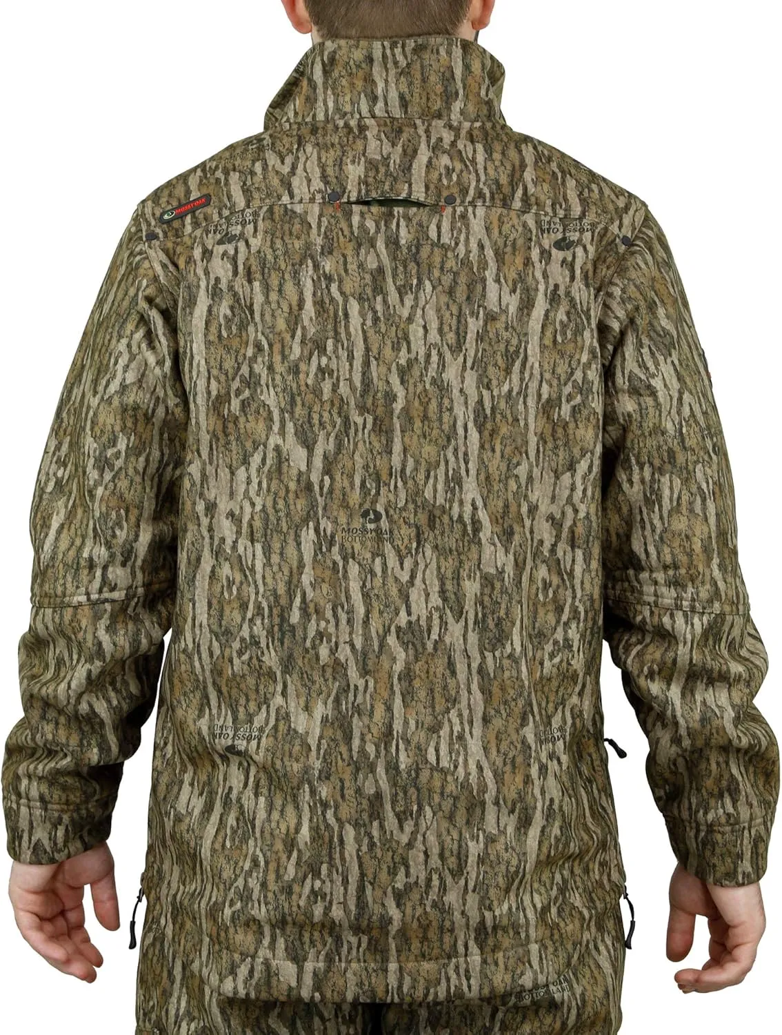 Mossy Oak Men's Sherpa Fleece Lined Camo Hunting Jacket
