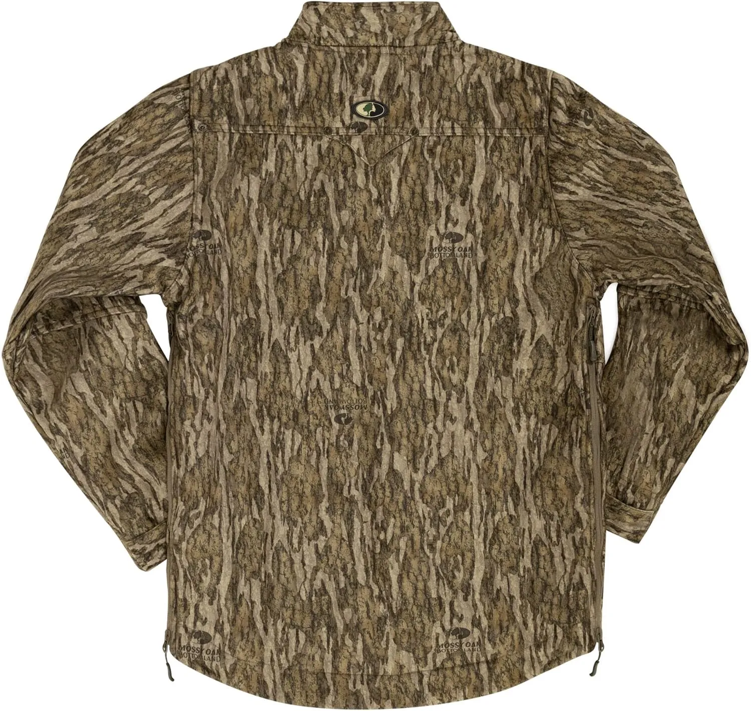 Mossy Oak Men's Sherpa Fleece Lined Camo Hunting Jacket