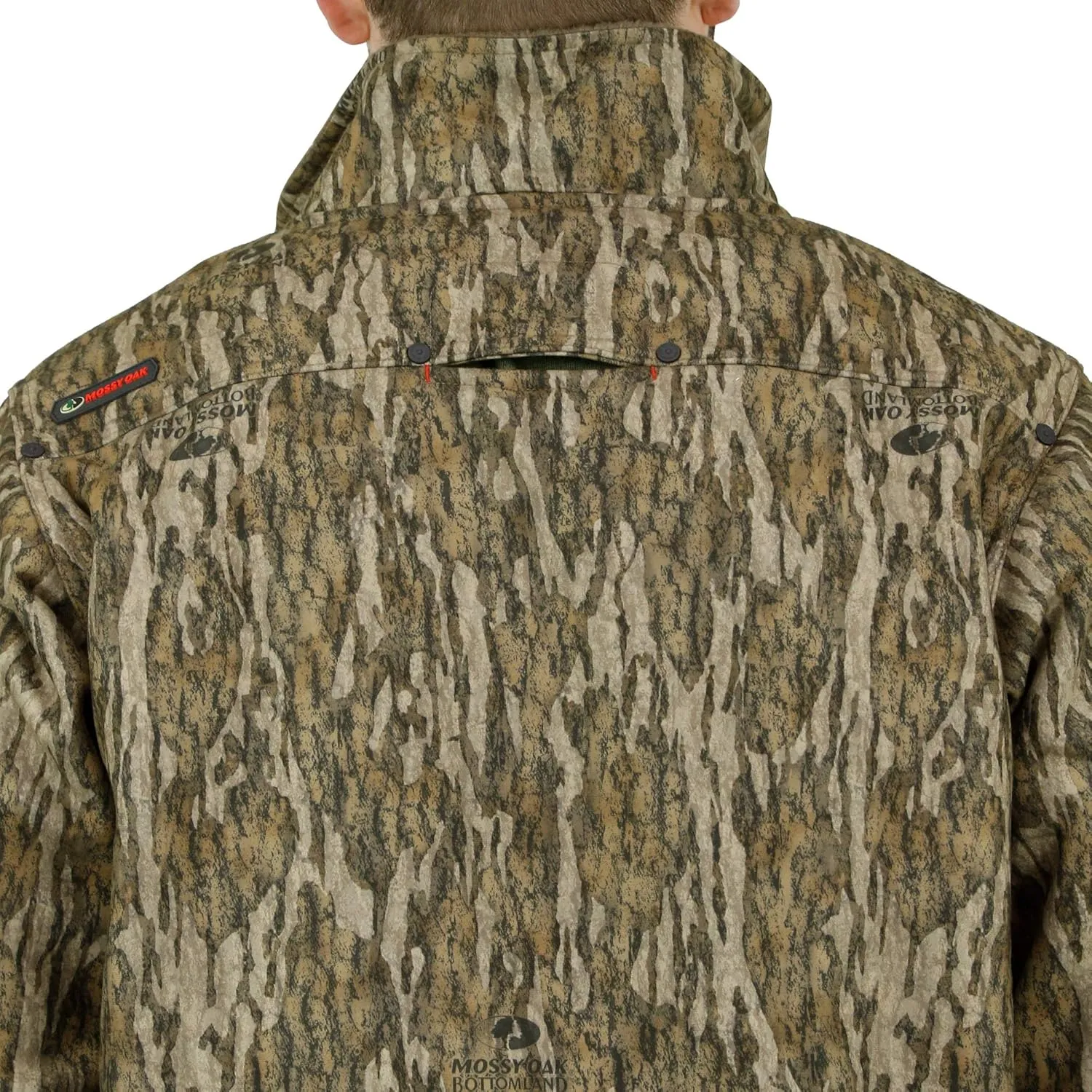 Mossy Oak Men's Sherpa Fleece Lined Camo Hunting Jacket