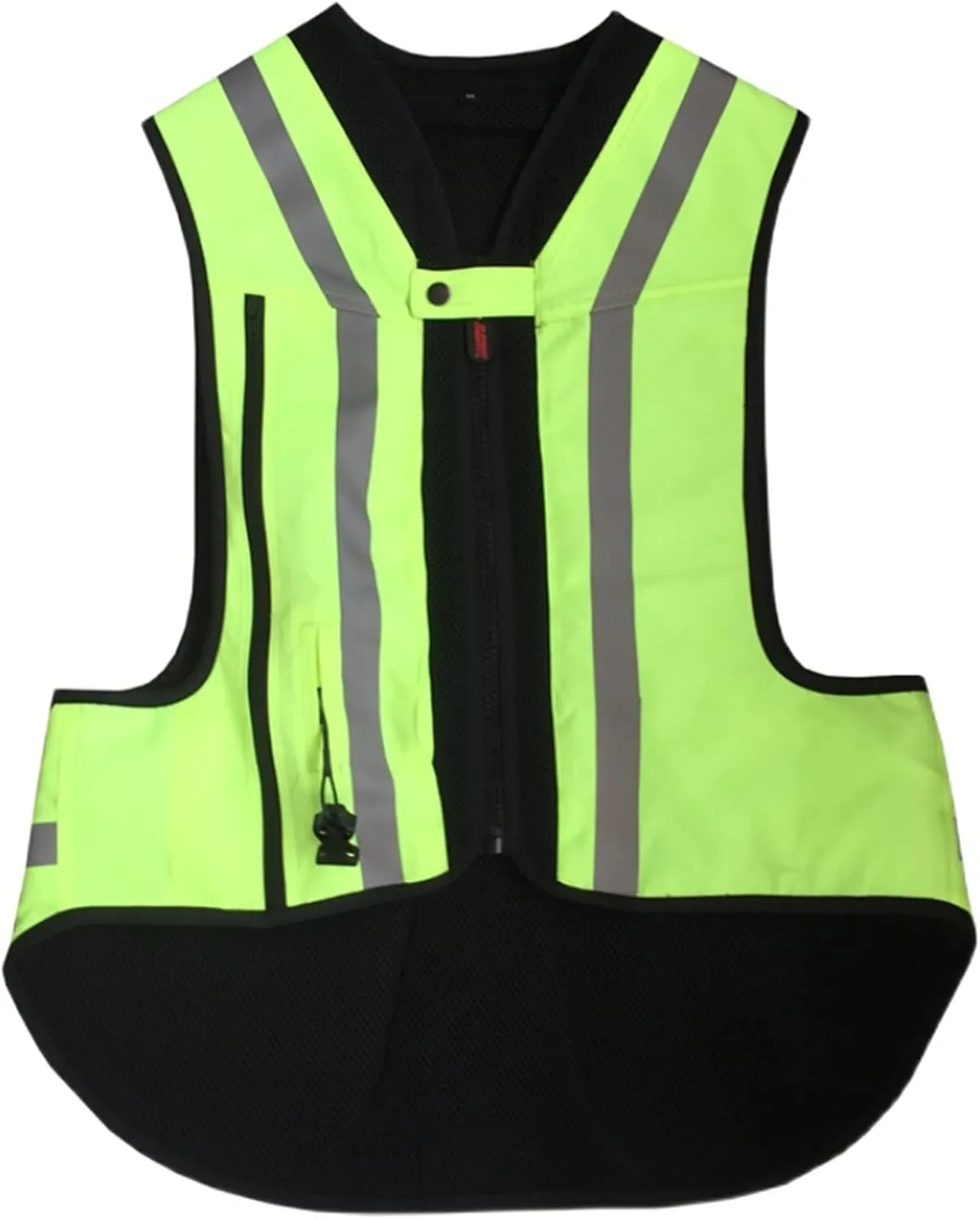 Motorcycle Airbag Vest Motocross Protective Reflective Jacket Unisex, Lightweight, High Mobility
