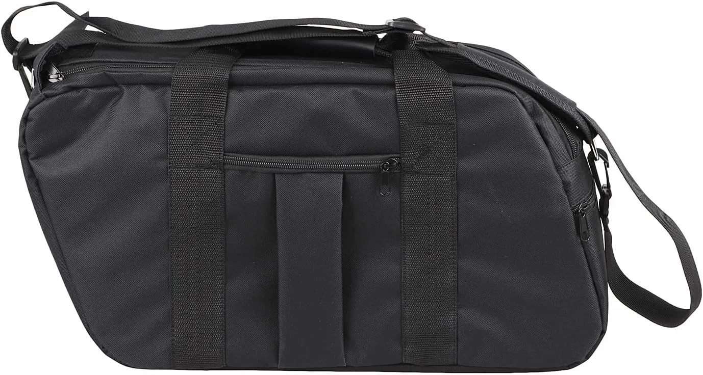 Motorcycle Black Nylon Waterproof Insulated Travel Luggage Saddlebag Cooler Bag For Harley H-onda Y-amaha I-ndian V-ictory