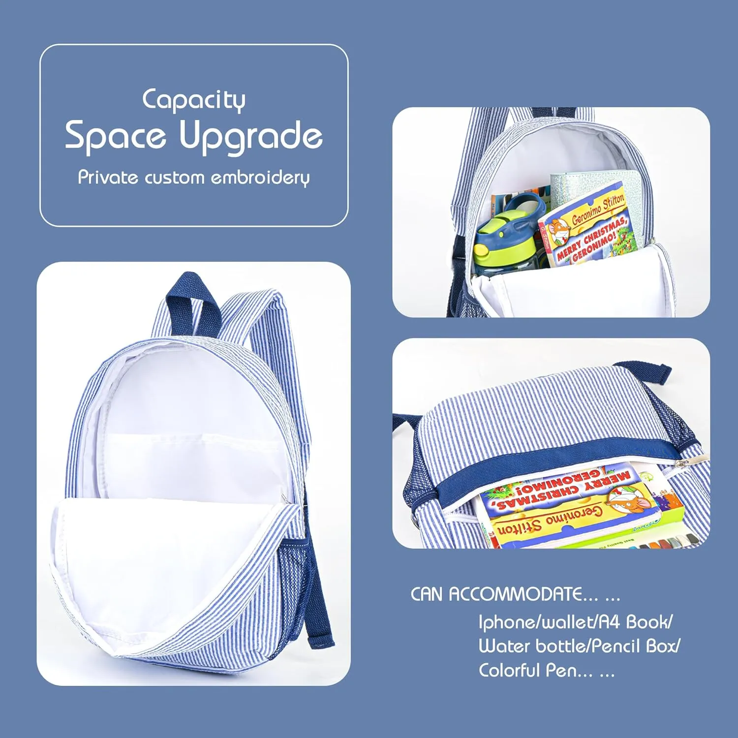 MT WORLD Kids' Personalized Backpacks & Duffel Bags Set - Overnight Bags for Girls & Boys, Includes Weekender Bag