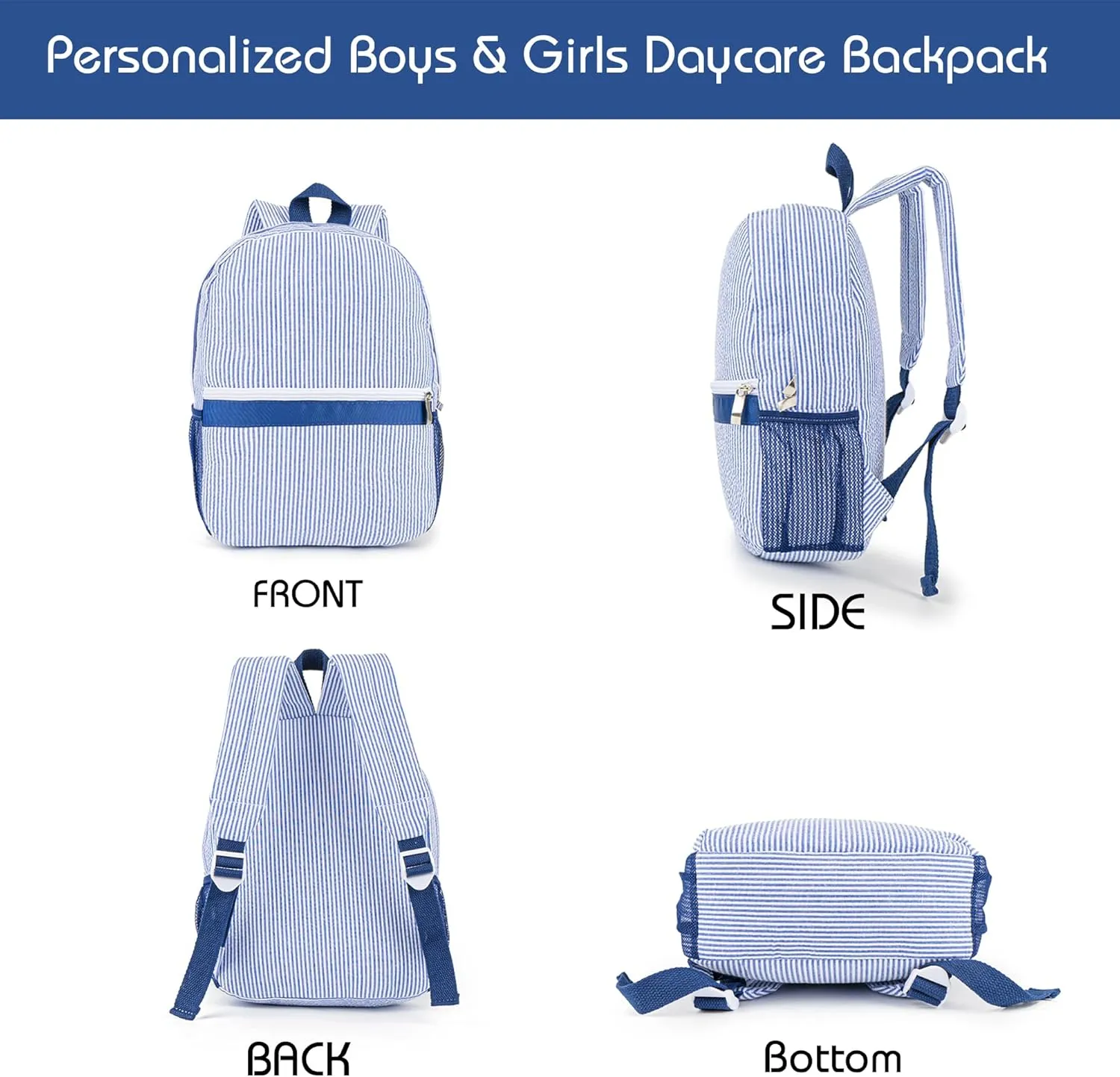 MT WORLD Kids' Personalized Backpacks & Duffel Bags Set - Overnight Bags for Girls & Boys, Includes Weekender Bag