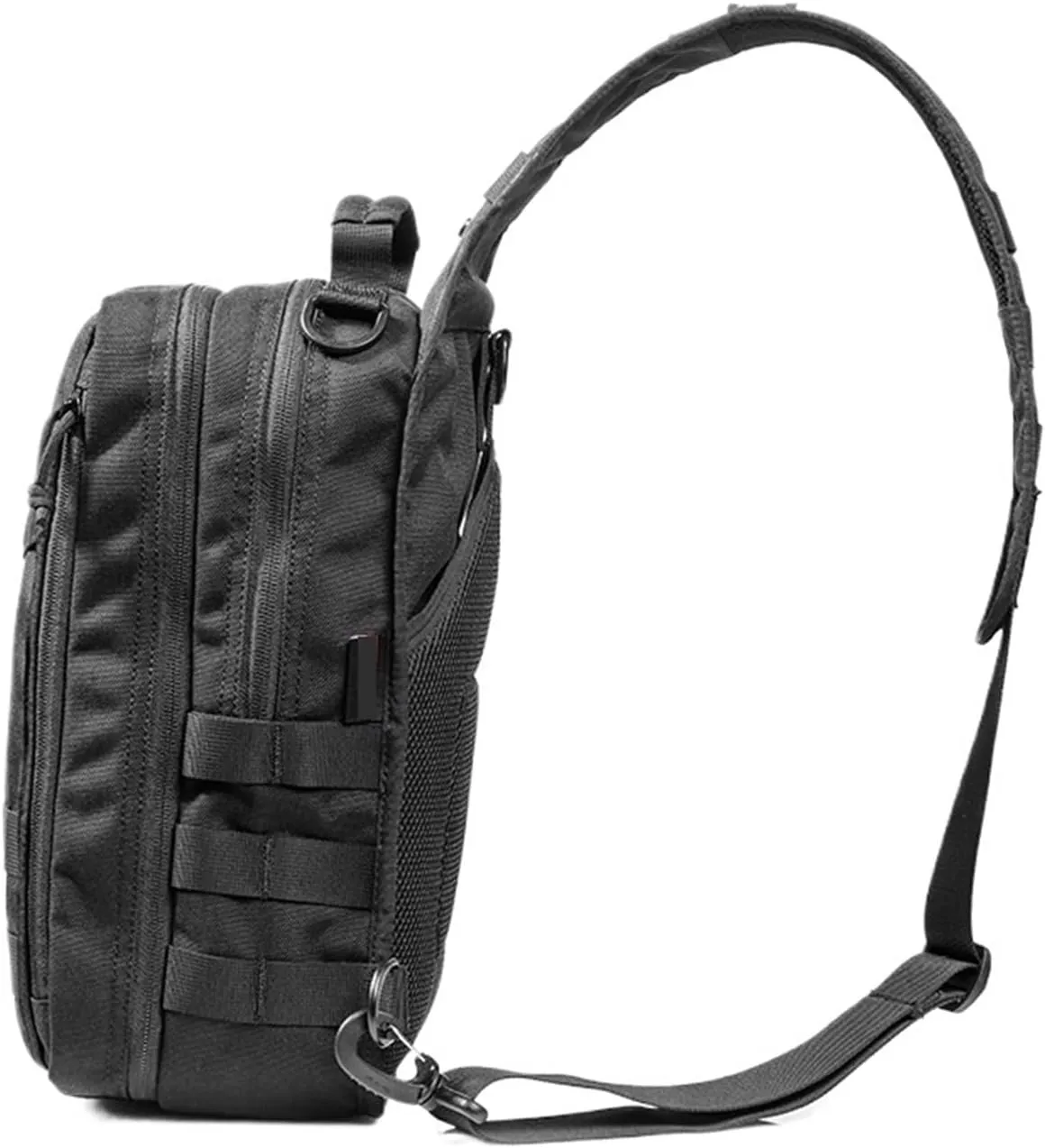 Multi-function Camous Bag Outdoor Hiking Travel Oblique Satchel Chest Bag 1000D Sports Shoulder Bag(Green)