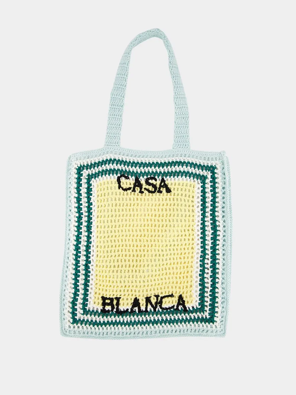 Multicolour Crochet Tote