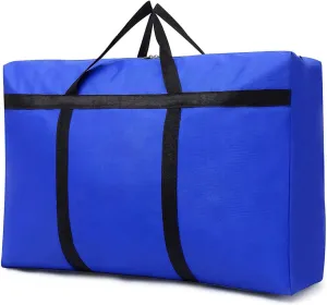 Multipurpose Extra Large Heavy Duty Storage Bags Duffle Bags for Space Saving Moving Storage (230L, Blue)