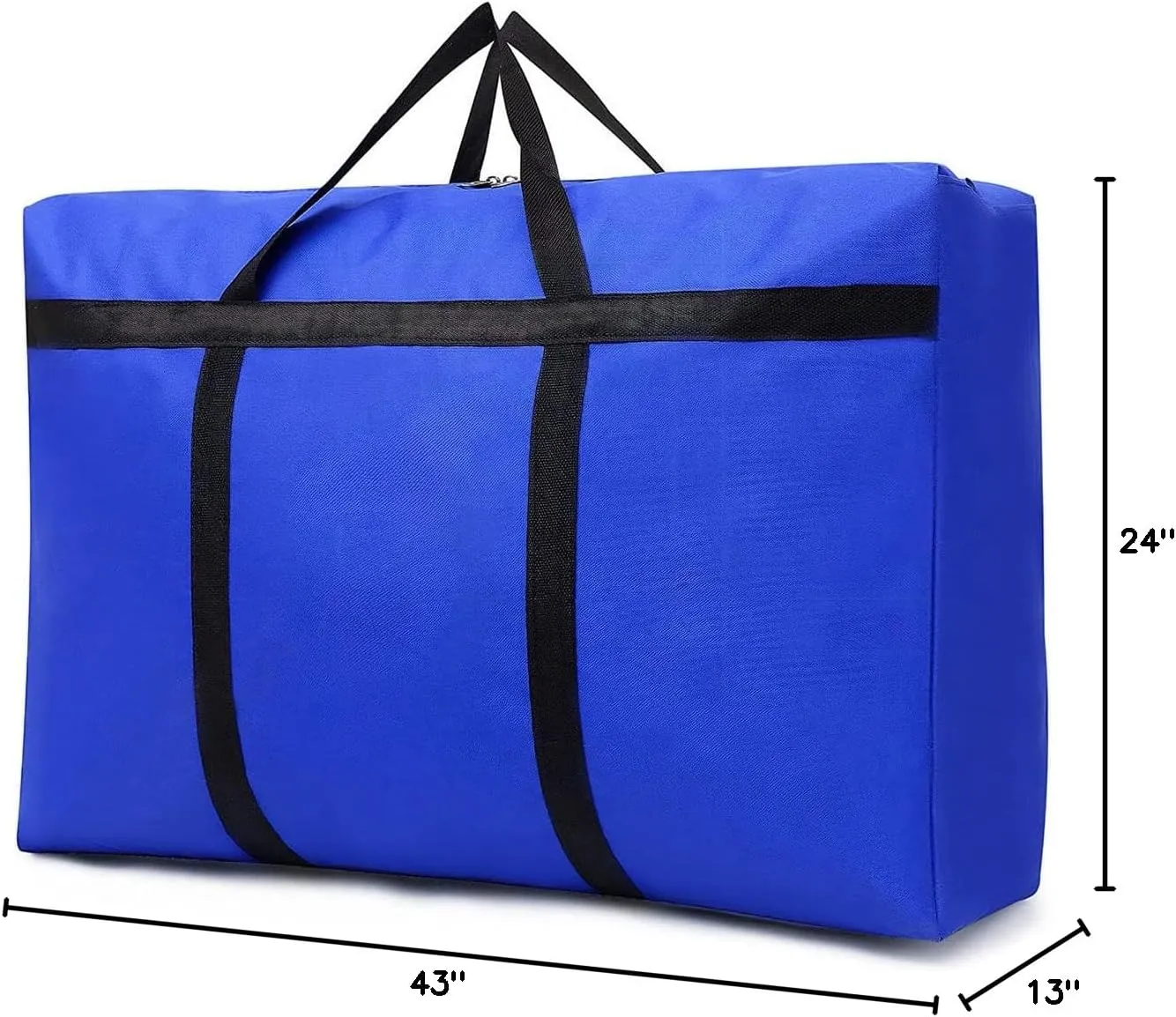 Multipurpose Extra Large Heavy Duty Storage Bags Duffle Bags for Space Saving Moving Storage (230L, Blue)