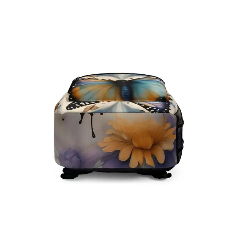 Muted Colors Butterflies Backpack for Epic Journeys