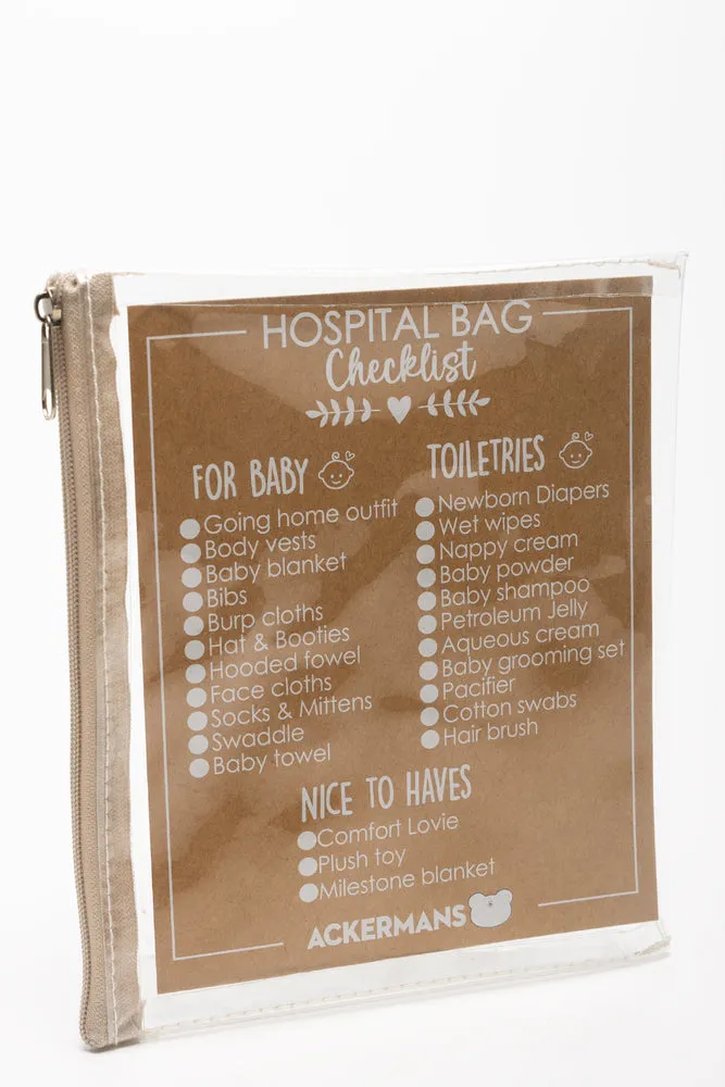 Nappy Bag Natural