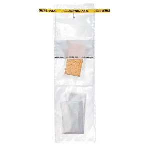 Nasco B01423 Whirl-Pak® Hydrated Speci-Sponge® Bags with Sterile Glove - 18 oz. (532 ml) - Box of 100