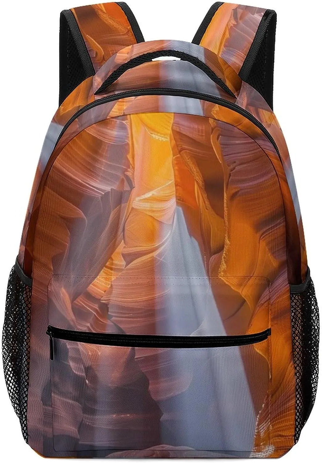 Natural Canyon Scenery Unisex Small Backpack Lightweight Shoulder Bag Travel Daypack