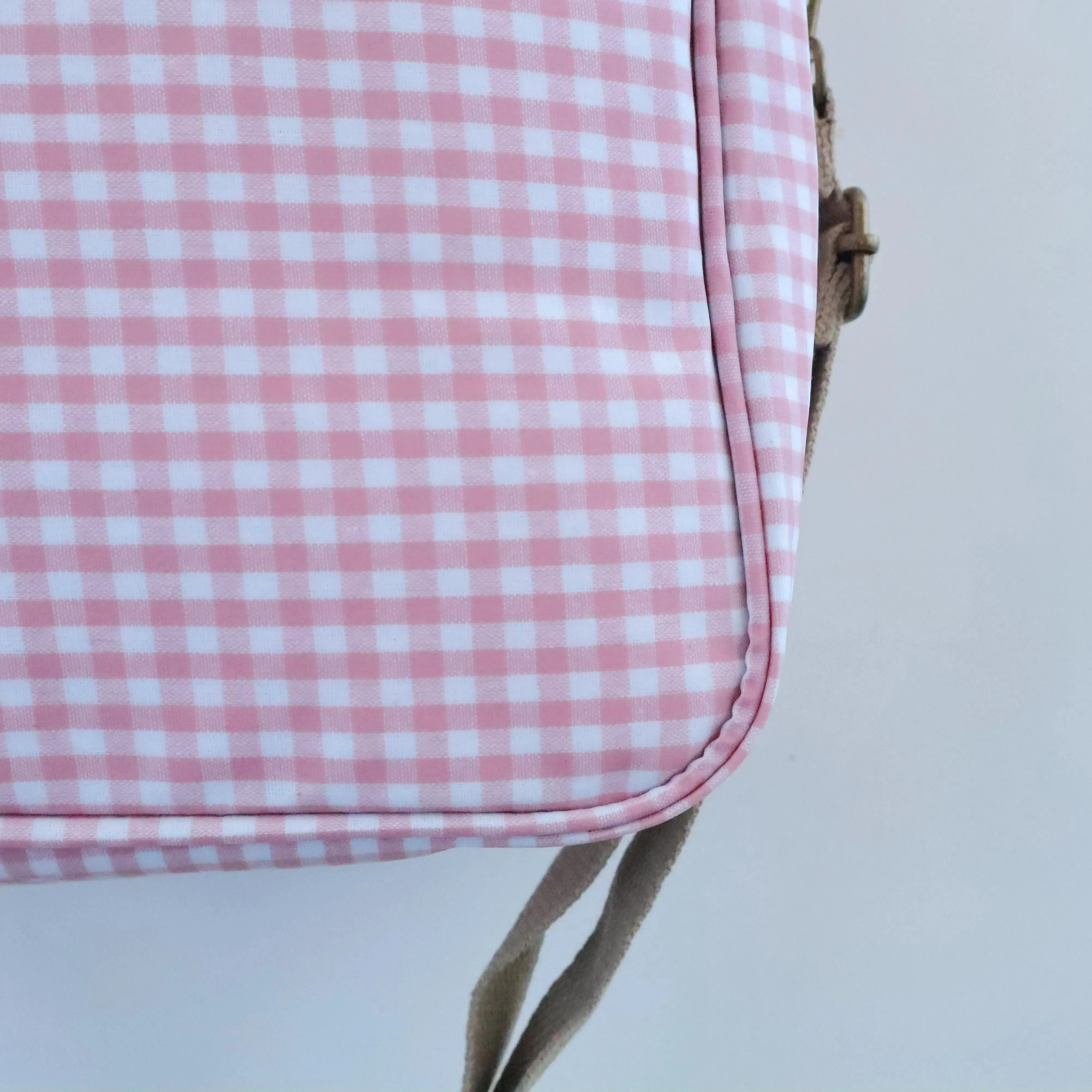 Neverita waterproof cuadrada Vichy Rosa Bags Garden