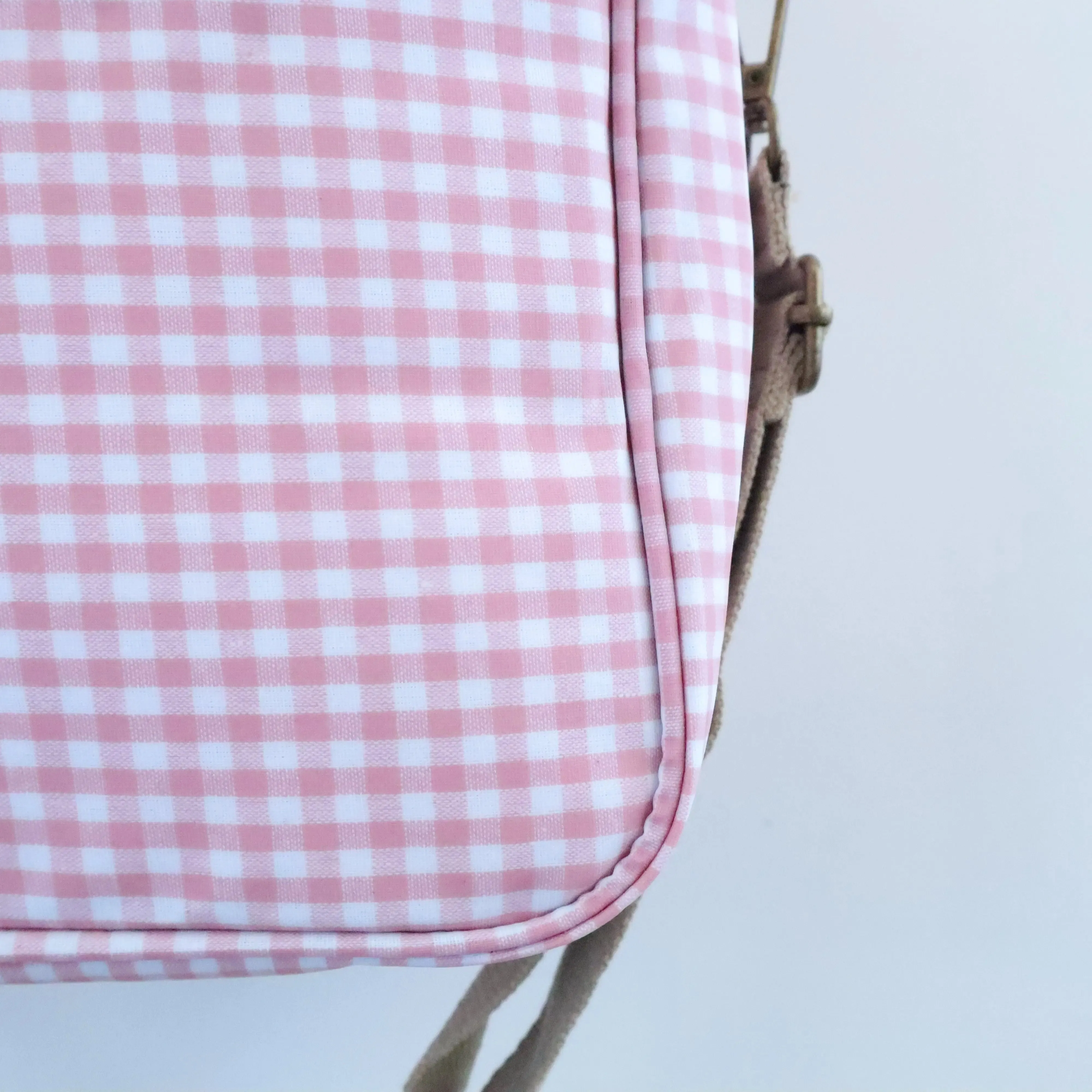 Neverita waterproof cuadrada Vichy Rosa Bags Garden