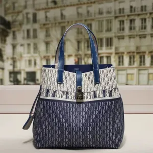 New ELite Women Fashion Large Capacity Shoulder Bag Classic Retro Exquisite Print Multi Purpose
