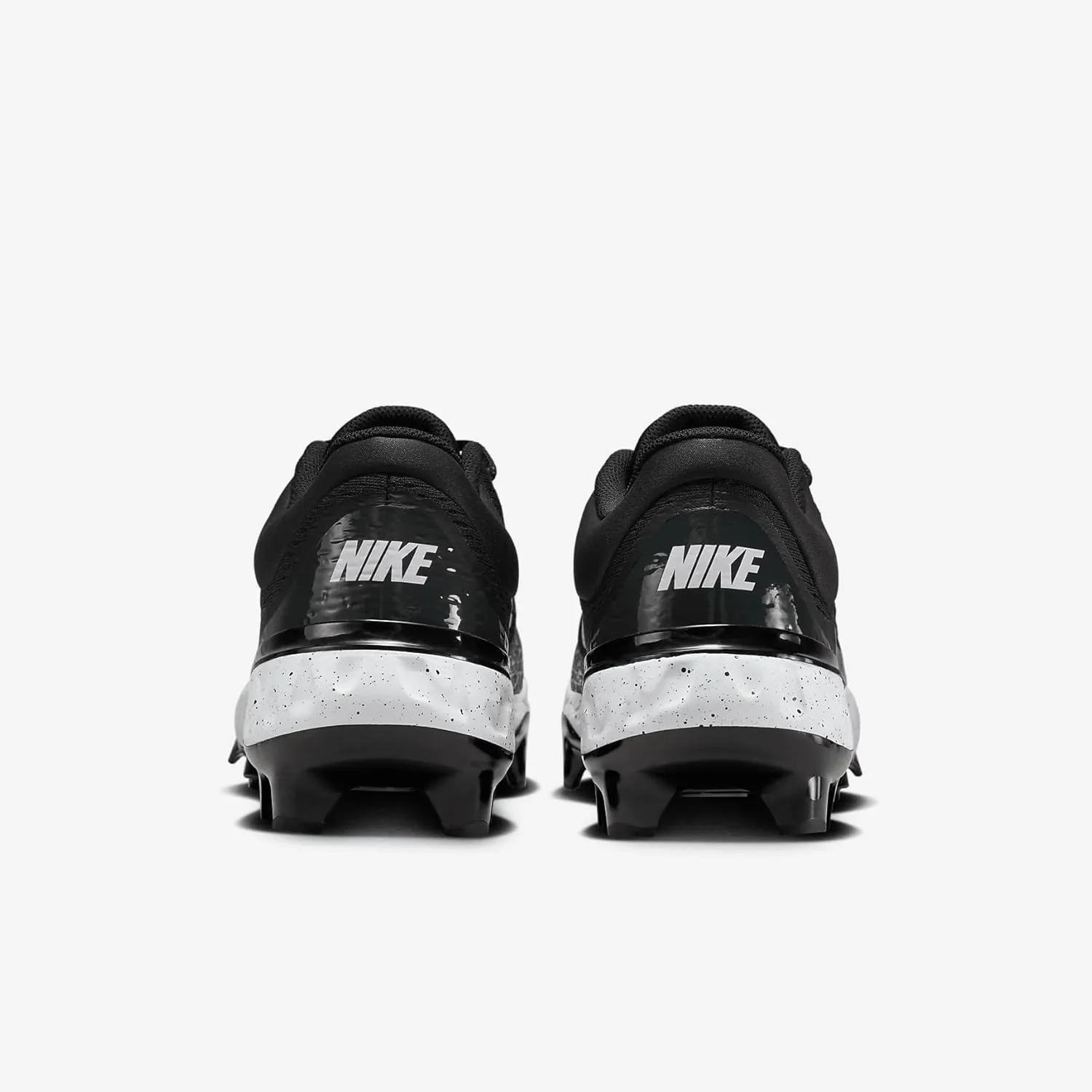 Nike Alpha Huarache Elite 4 Low MCS Men's Baseball Cleats (FD6221-003, Black/Dark Smoke Grey/White)