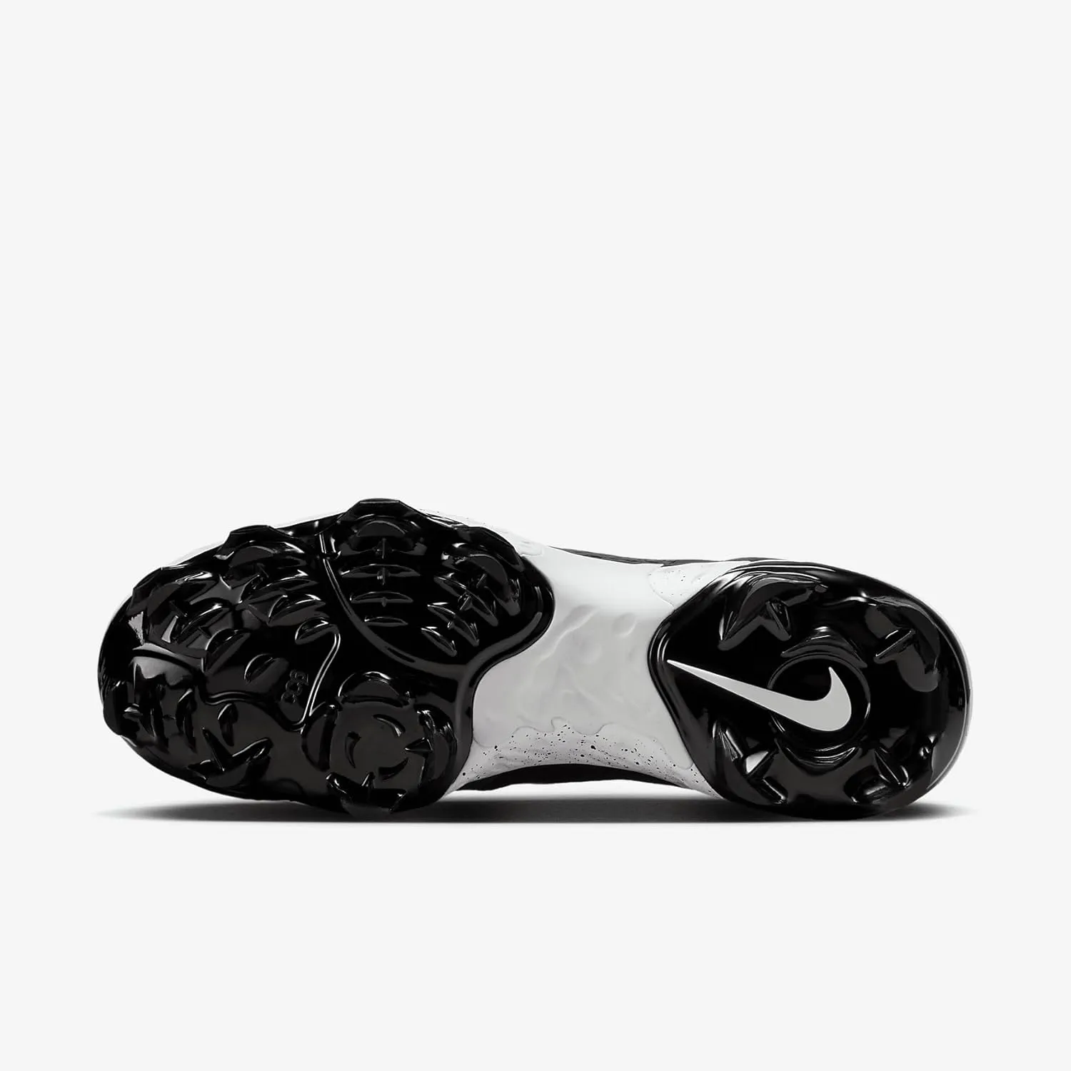 Nike Alpha Huarache Elite 4 Low MCS Men's Baseball Cleats (FD6221-003, Black/Dark Smoke Grey/White)