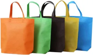 Non-woven bag custom can print logo dining bag custom tote bag spot expedited printing advertising bag custom-5 pack