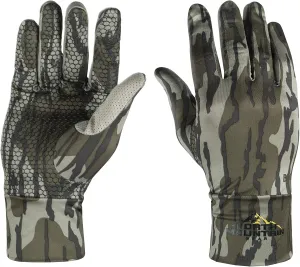 North Mountain Gear Mossy Oak Mens Lightweight Camo Hunting Gloves