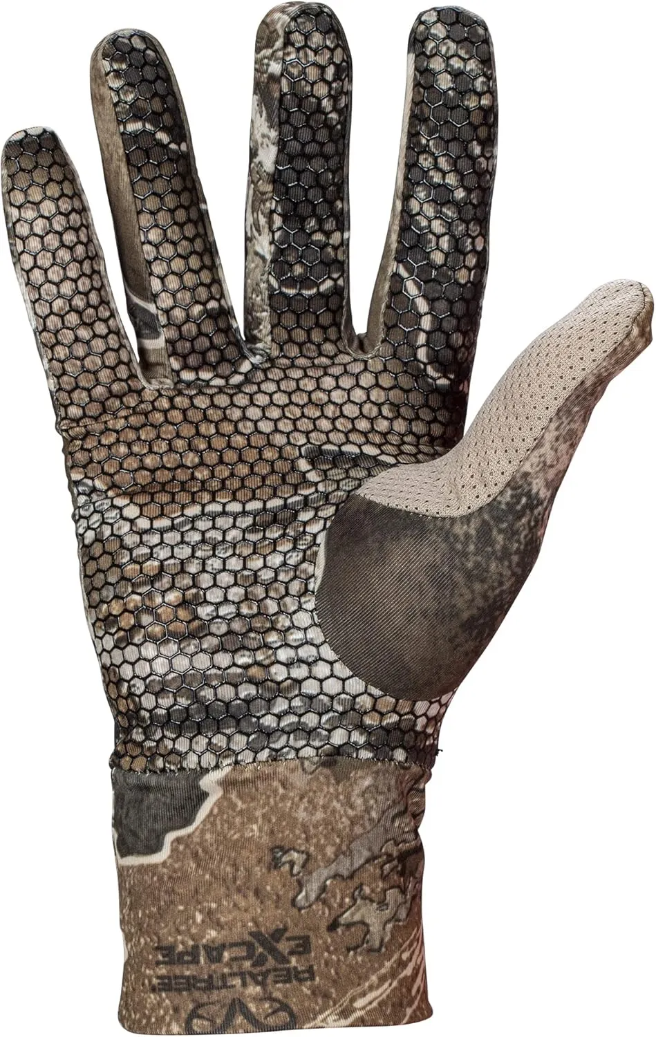 North Mountain Gear Mossy Oak Mens Lightweight Camo Hunting Gloves