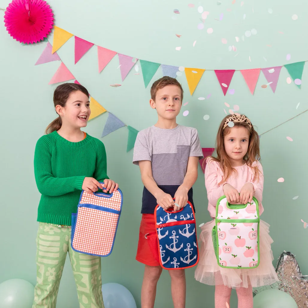 Nudie Rudie Lunch Box Neoprene Lunch Bag - Apple Bliss