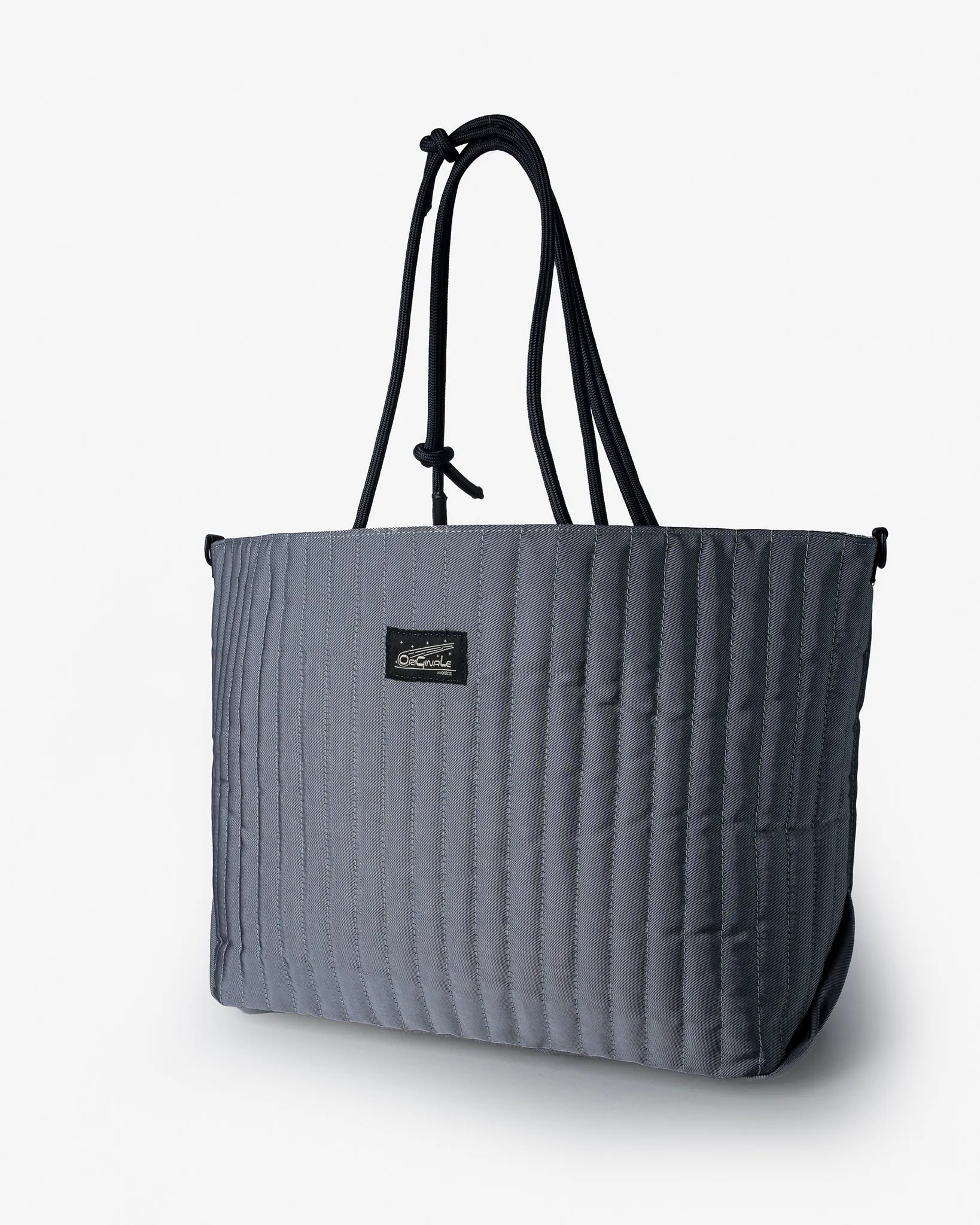 OGL Originale Tech Material Millie Carry-All Tote Bag - Silver