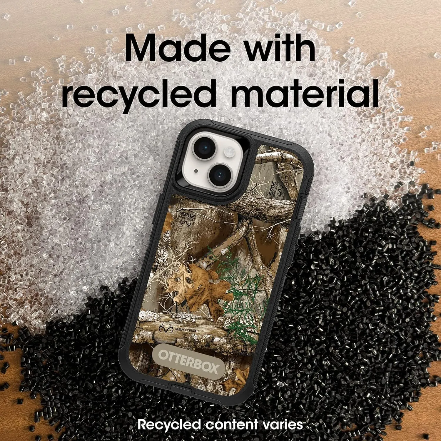 OtterBox iPhone 13 (Only) - Defender Series Case - Realtree Edge (Camo) - Rugged & Durable - with Port Protection - Case Only - Non-Retail Packaging