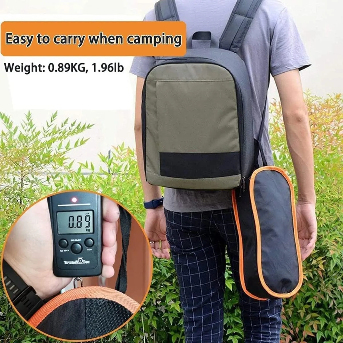 Outdoor Camping Chair Ultralight Camping Chair with Handbag Outdoor Portable Folding Chair for Picnic Beach Travel Hiking Fishing Chairs Portable Folding Lawn Chairs