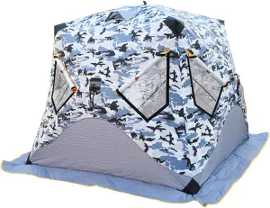 Outdoor Camping Tent Heavy-Duty Ice Fishing Shelter Water-Repellent and Wind-Resistant Portable Insulated Ice Fishing Tent, Easy Set Up