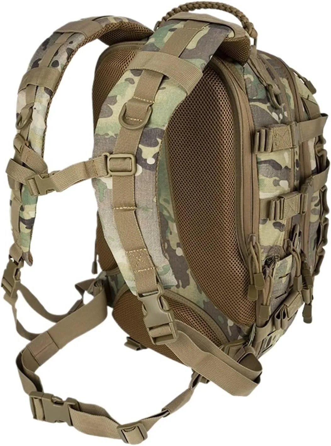 Outdoor Trekking Bag Large Frame Backpack(Black)