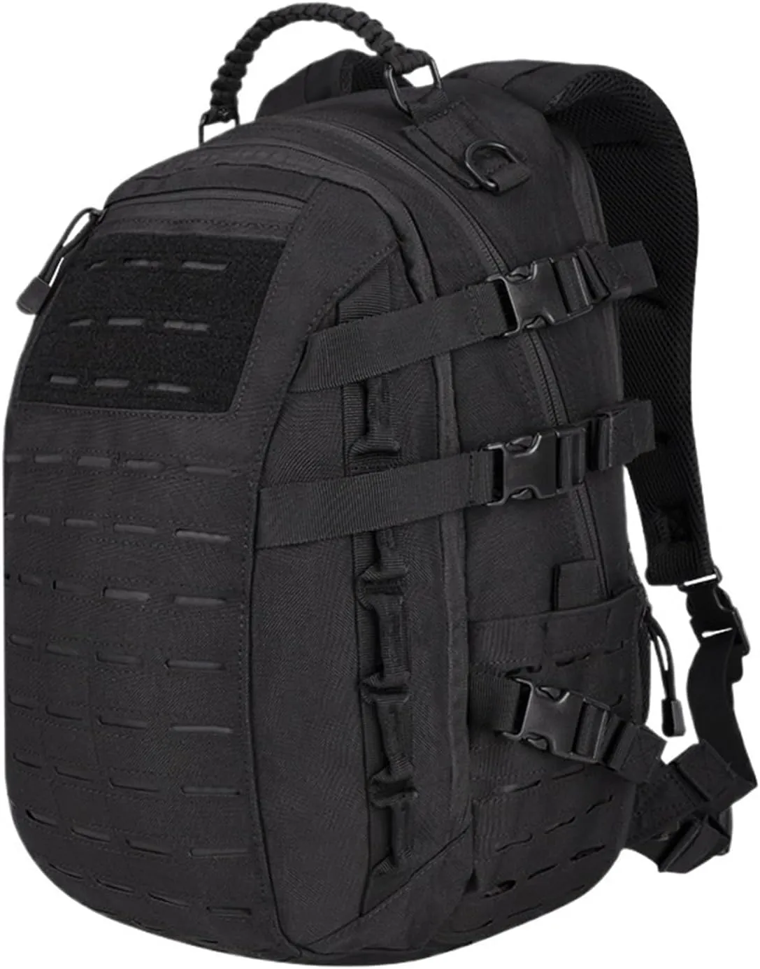 Outdoor Trekking Bag Large Frame Backpack(Black)