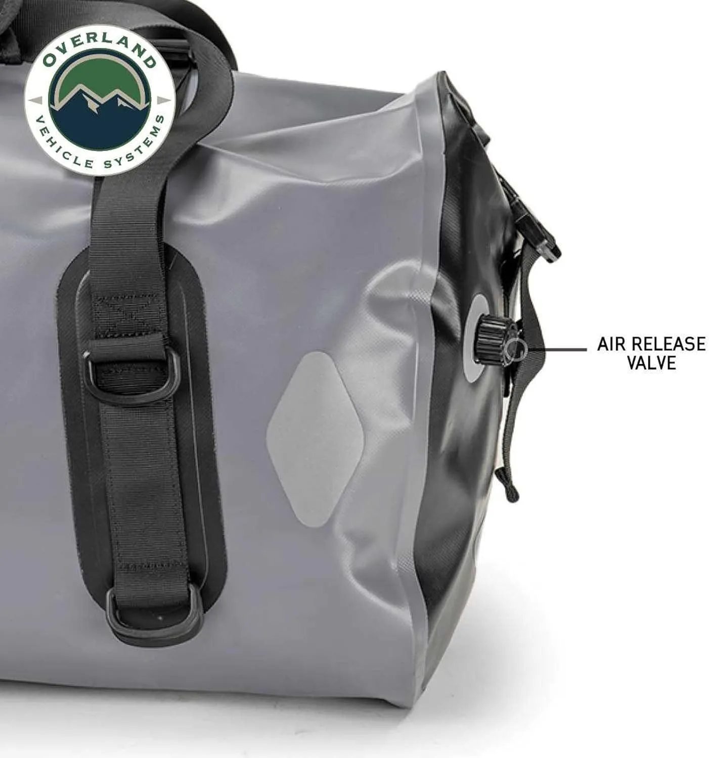 Overland Vehicle Systems Portable Dry Storage Bags (69 Quart Capacity) - Premium 1000D Construction - IPX6 Rated Waterproof Dry Bag - Heavy Duty Buckles with Robust Nylon Straps