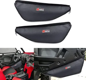 Pair Talon Storage Bags, Talon 1000 Front Lower Door Bags Compatible with Talon 1000R 1000X 1000X-4 2019-2023 Accessories UTV Storage Bags Waterproof Easy to Install (Black)