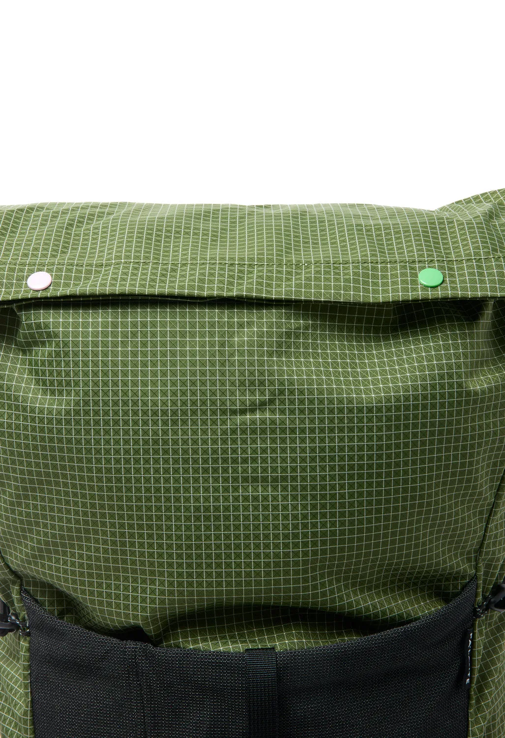 Pa'lante Packs Desert Pack with Pad   Sleeve - Pine Gridstop / Black Uhmwpe Grid Mesh