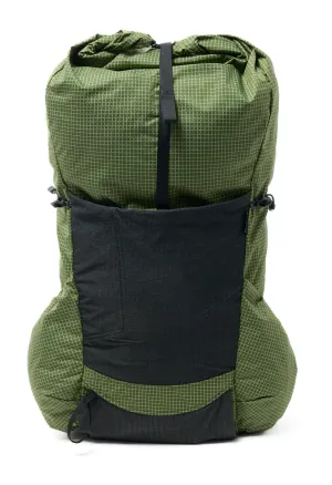 Pa'lante Packs Desert Pack with Pad   Sleeve - Pine Gridstop / Black Uhmwpe Grid Mesh
