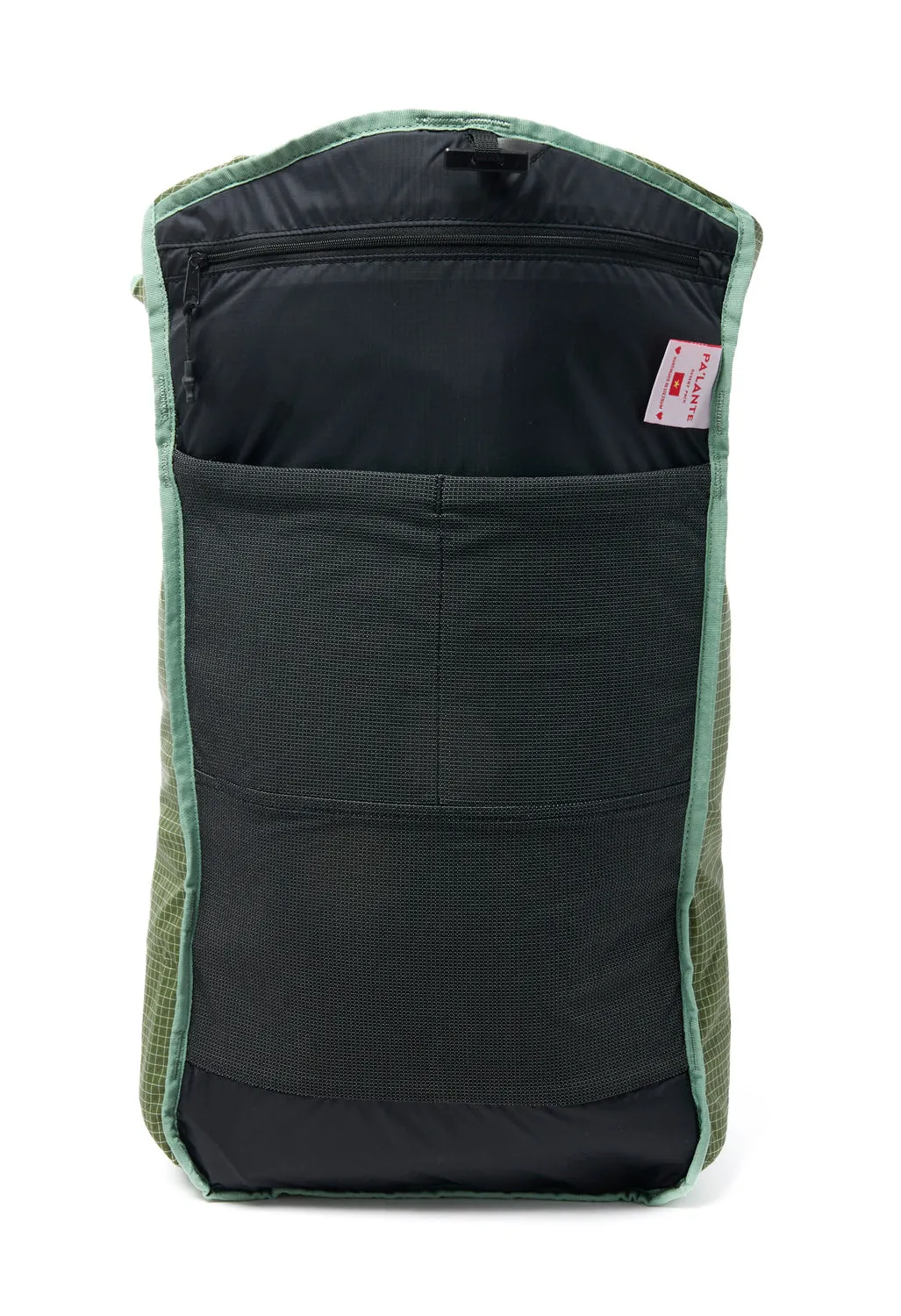 Pa'lante Packs Desert Pack with Pad   Sleeve - Pine Gridstop / Black Uhmwpe Grid Mesh