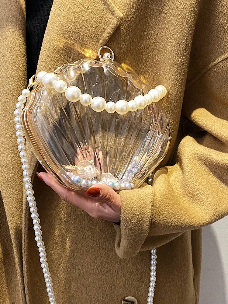 Pearl Decor Dome Bag