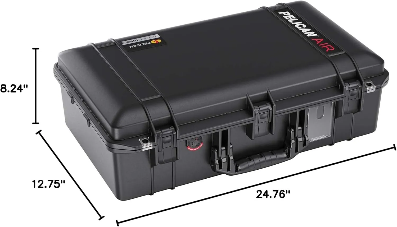 Pelican Air 1555 Case with Padded Dividers - Black
