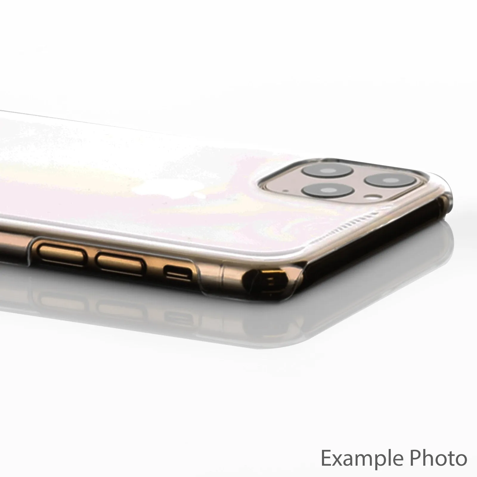 Personalised Honor Phone Hard Case with Initials and Army Rank on Artic Camo