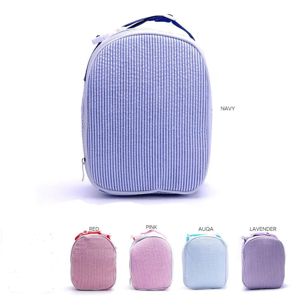 Personalized Kids Seersucker Backpack