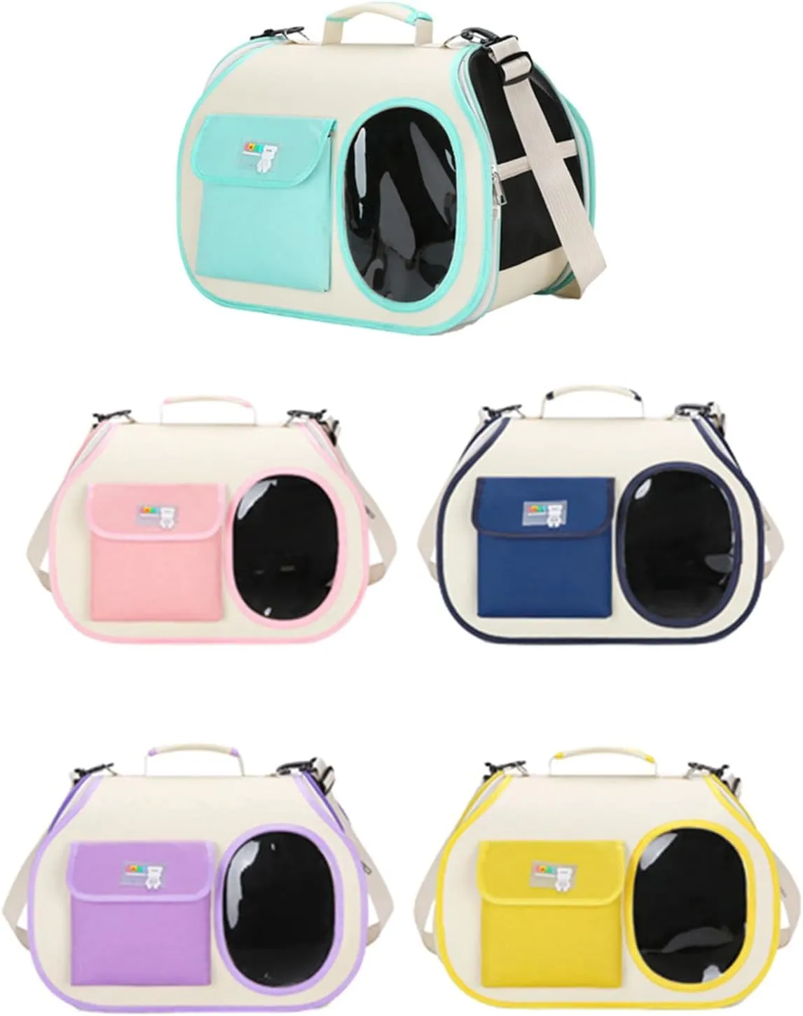 Pet Carrier Backpacks Bag for Cats Dog Small Pet Cage Camping Crossbody Bag Travel Bags