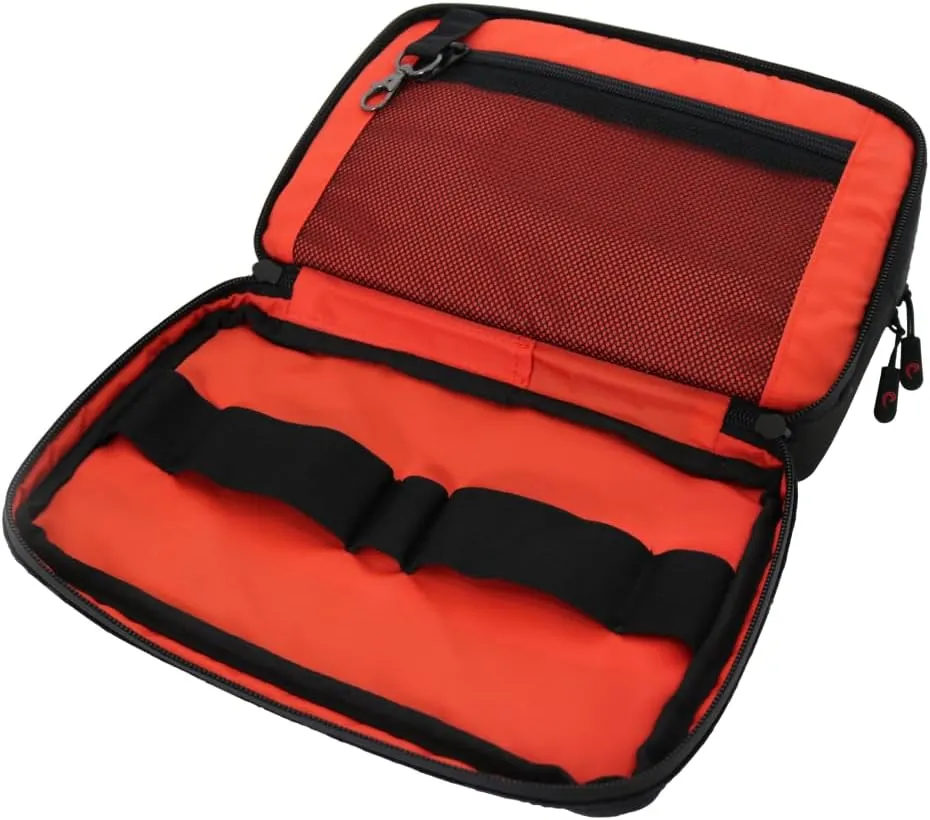 PHOOZY Premium Tech Pouch & Cable Organizer Bag for Travel Accessories | Warm Weather Protection for Your Travel Essentials | Drop-Proof & Weatherproof with Skid Pad for Grip & Durability (BLACK CAMO)