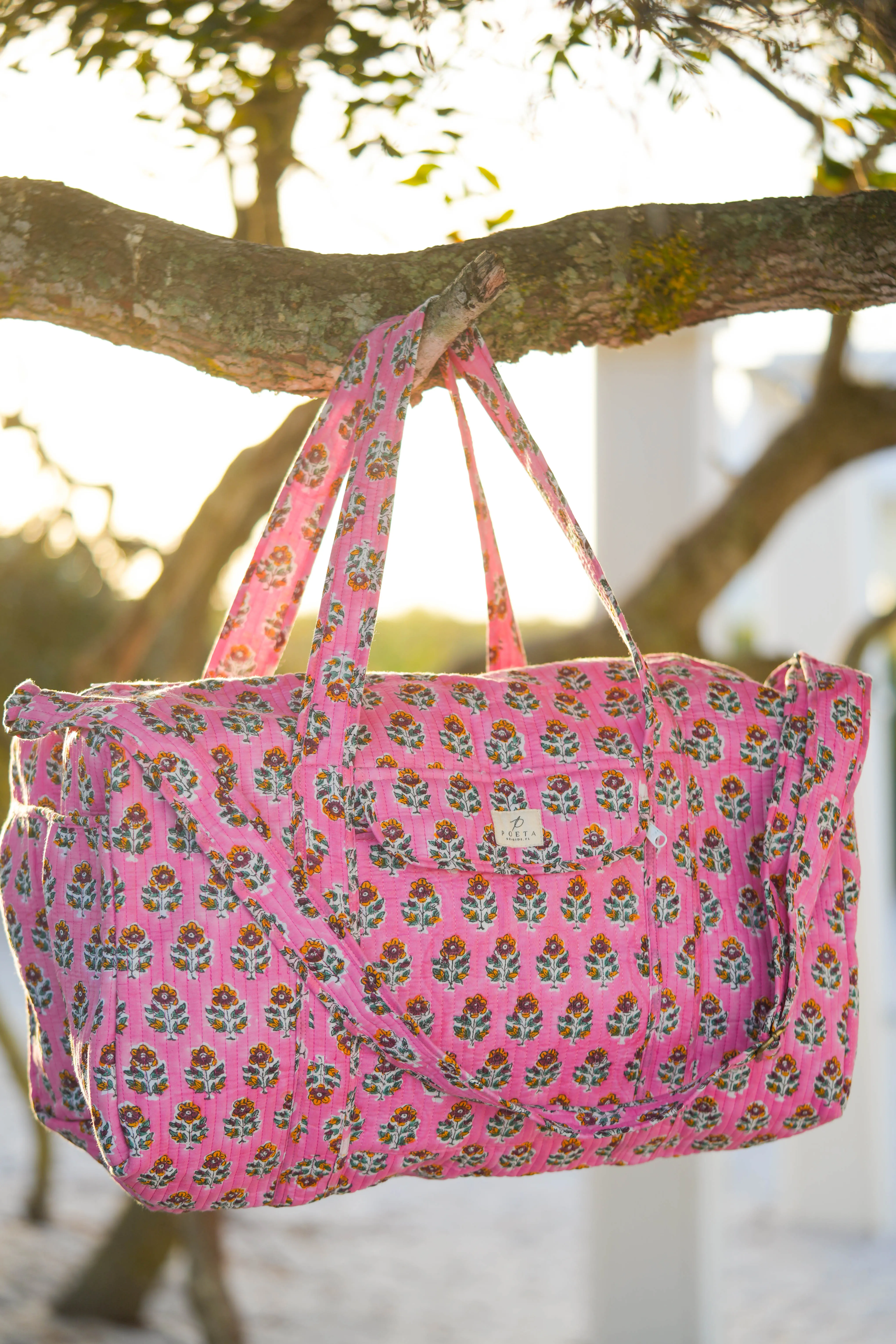 Pink Lady Duffle Bag