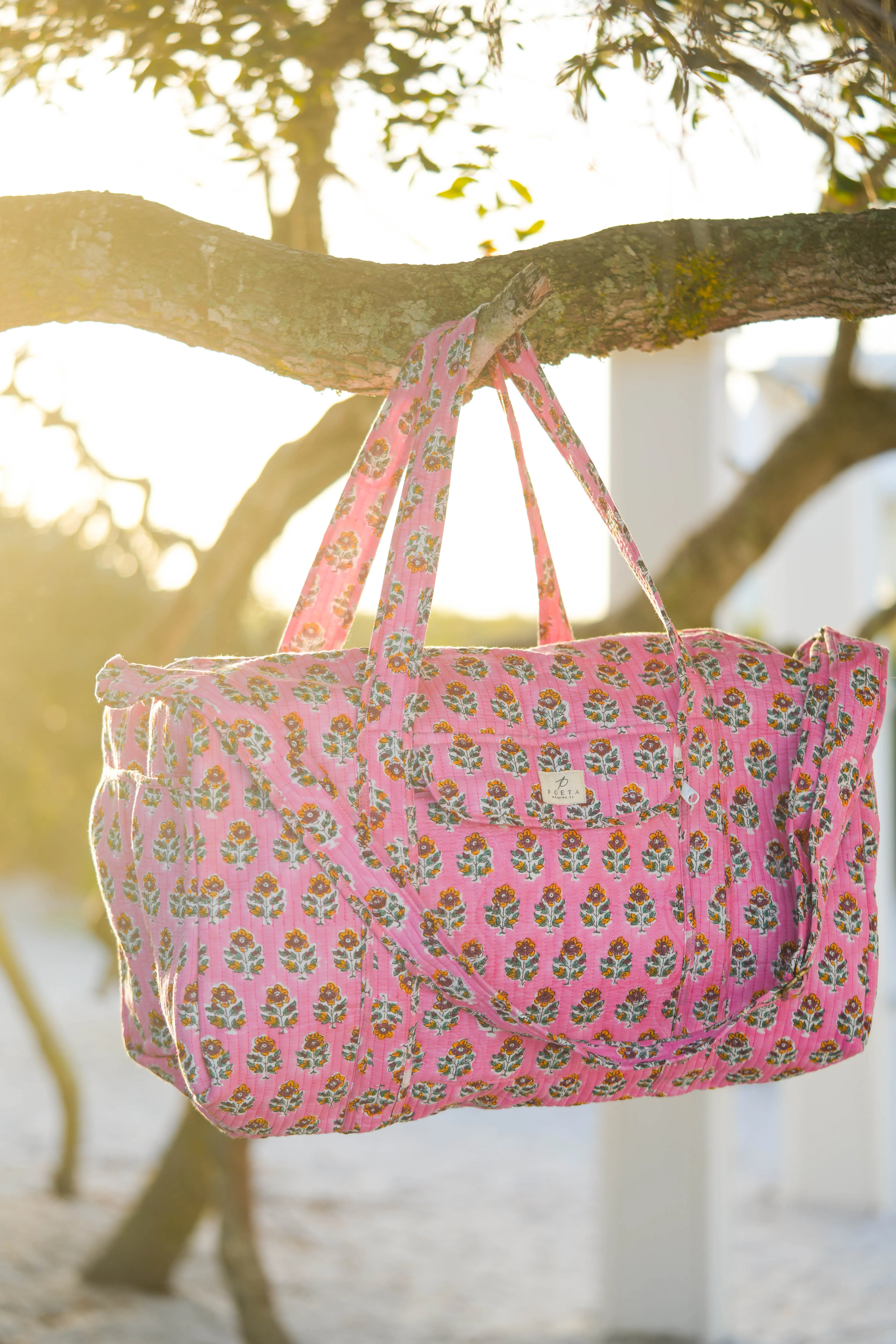 Pink Lady Duffle Bag