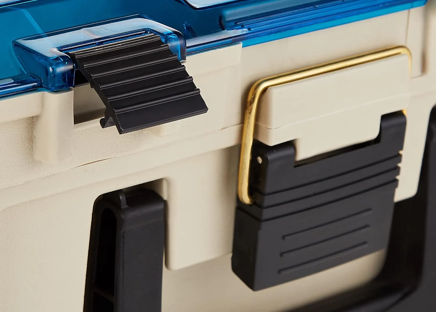 Plano 1349-00 Two Level Magnum 3449 Tackle Box, Sandstone/Blue, One Size