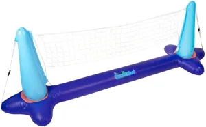 Poolcandy Inflatable Floating Giant Volleyball Game Set - Includes Inflatable Volleyball. Perfect for The Pool or The Backyard