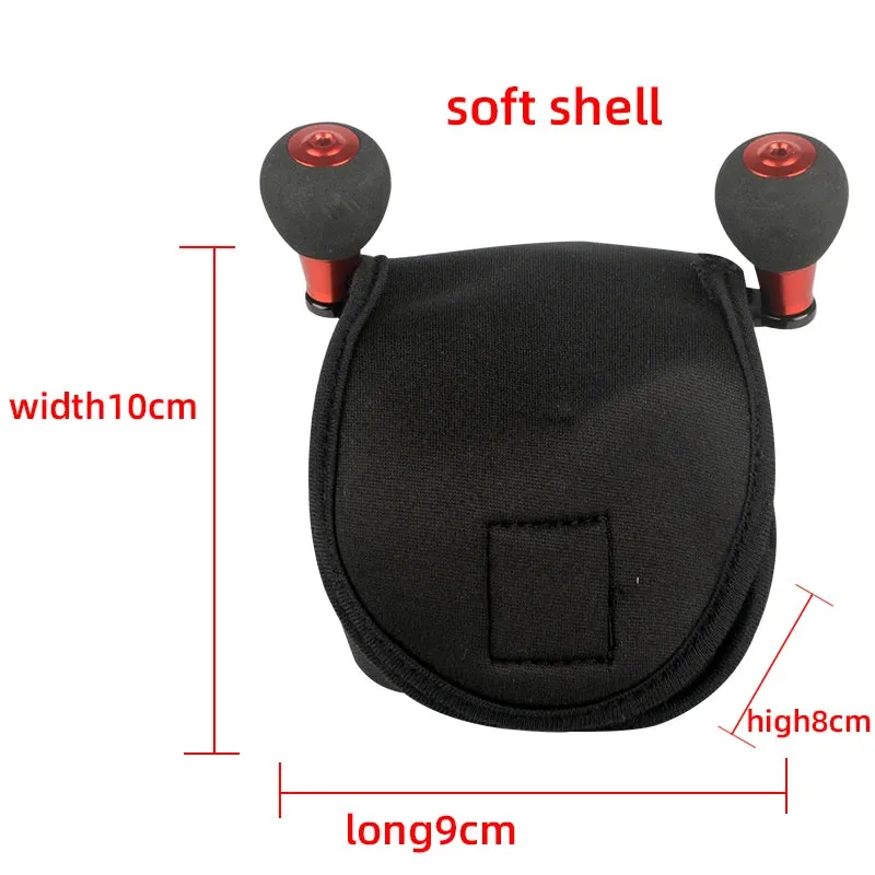 Portable Eva Fishing Reel Bag – Waterproof Protective Case For Spinning & Drum Reels