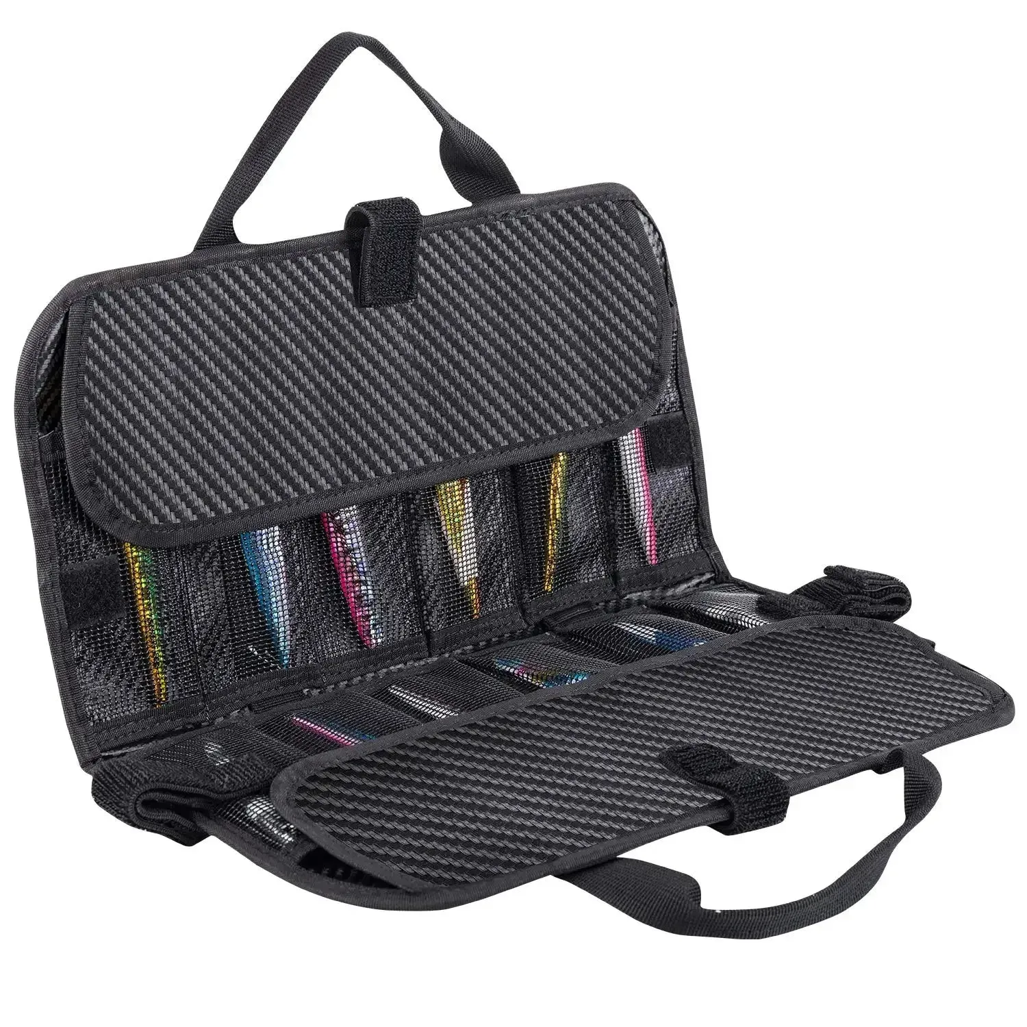 Portable Fishing Lure Storage Bag – Durable Canvas Bag for Fishing Accessories