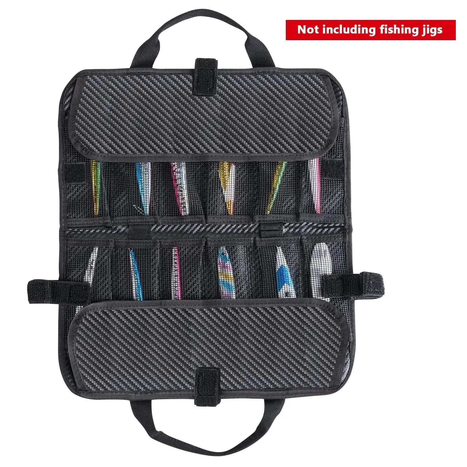 Portable Fishing Lure Storage Bag – Durable Canvas Bag for Fishing Accessories